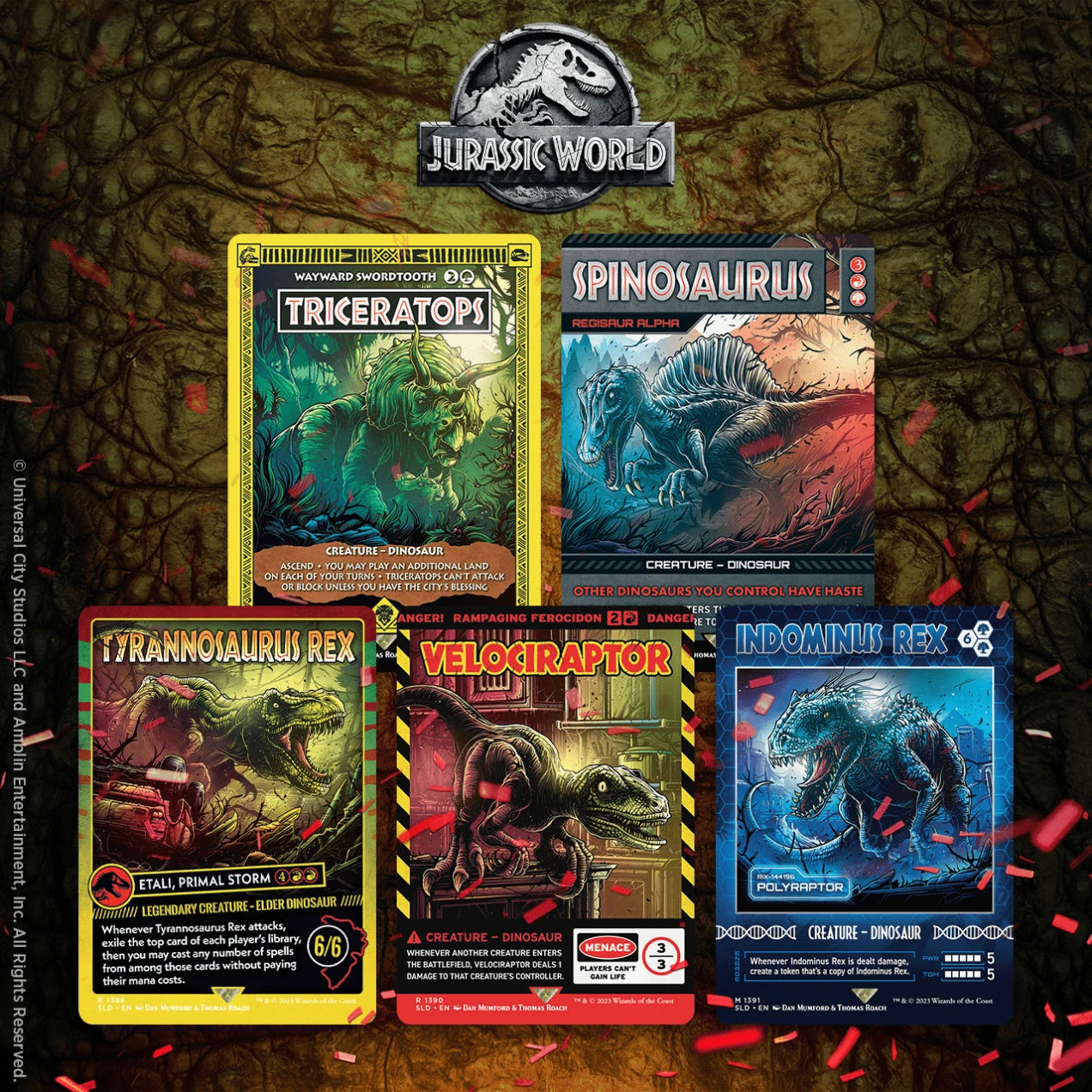 Secret Lair Jurassic World Life Breaks Free