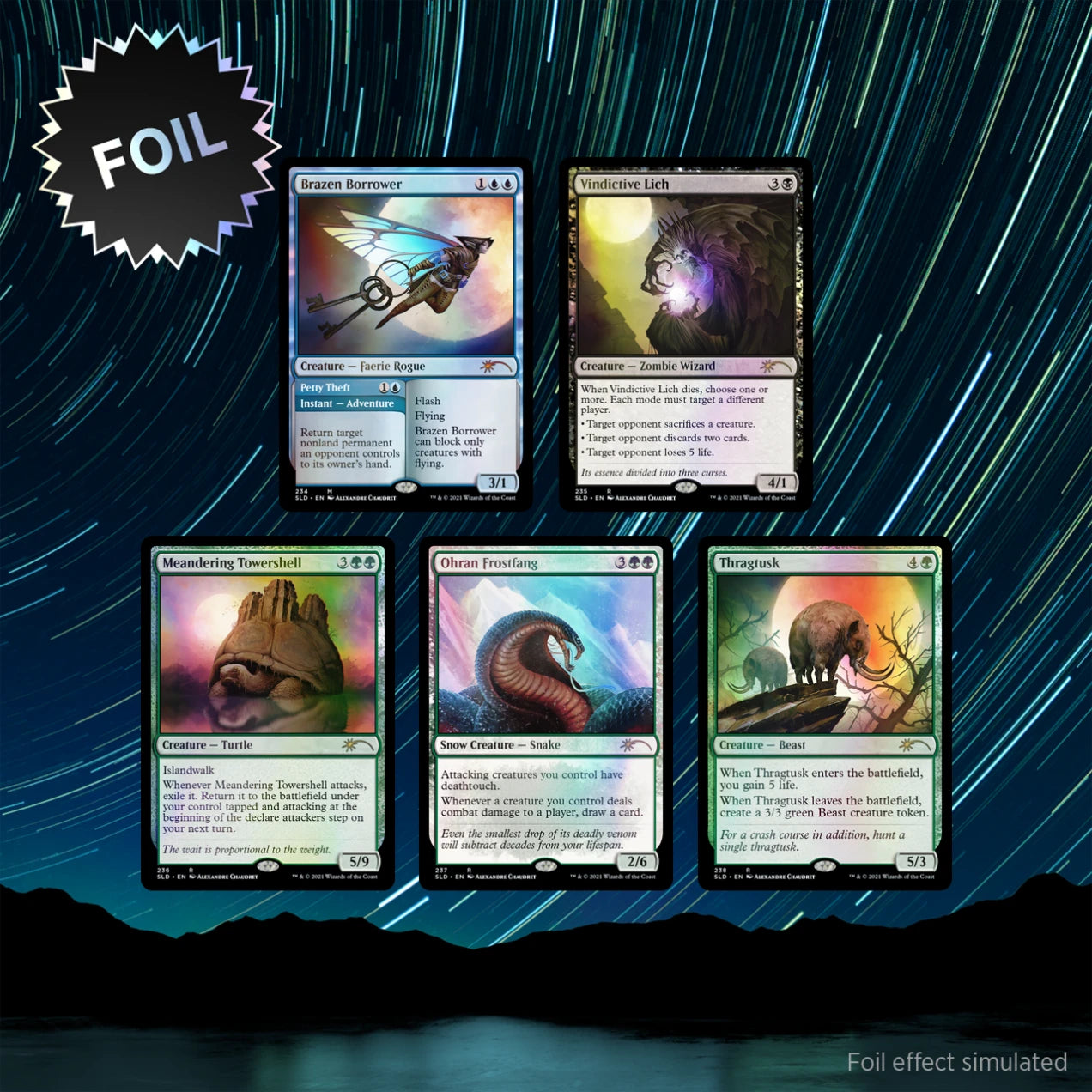 Secret Lair Math Is For Blockers FOIL EDITION