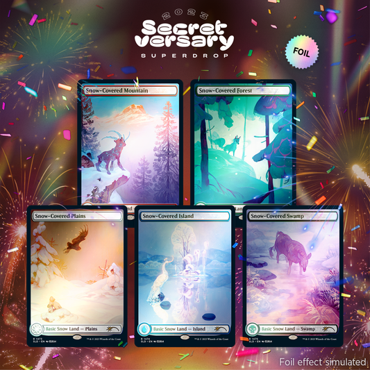 Secret Lair Paradise Frost Rainbow Foil Edition