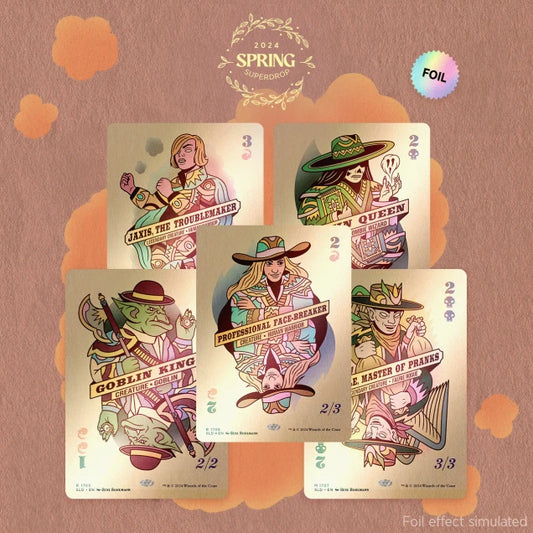 Secret Lair Poker Faces RAINBOW FOIL EDITION