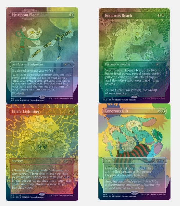 Secret Lair Purrfection TRADITIONAL FOIL EDITION