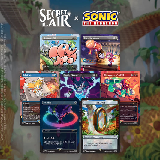 Secret Lair Sonic the Hedgehog Chasing Adventure