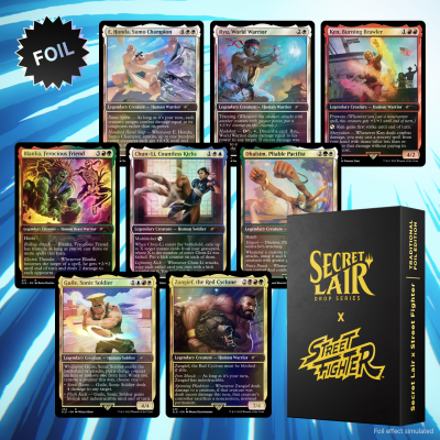 Secret Lair Street Fighter Traditional Foil Edition