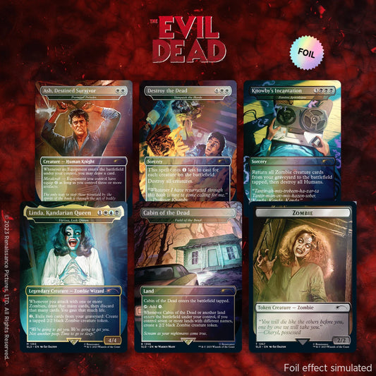 Secret Lair The Evil Dead TRADITIONAL FOIL EDITION