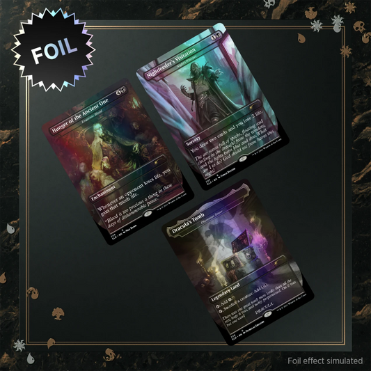 Secret Lair Welcome to Castle Dracula TRADITIONAL FOIL EDITION