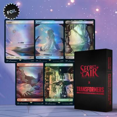 Secret Lair x Transformers: One Shall Stand, One Shall Fall TRADITIONAL FOIL EDITION