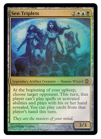 Sen Triplets - Alara Reborn FOIL #109