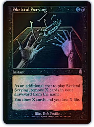 Skeletal Scrying - Odyssey #0161 FOIL