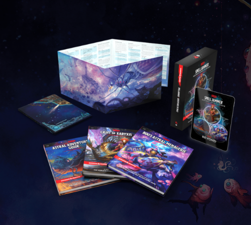 Dungeons & Dragons (D&D) Spelljammer Adventures in Space Boxed Set