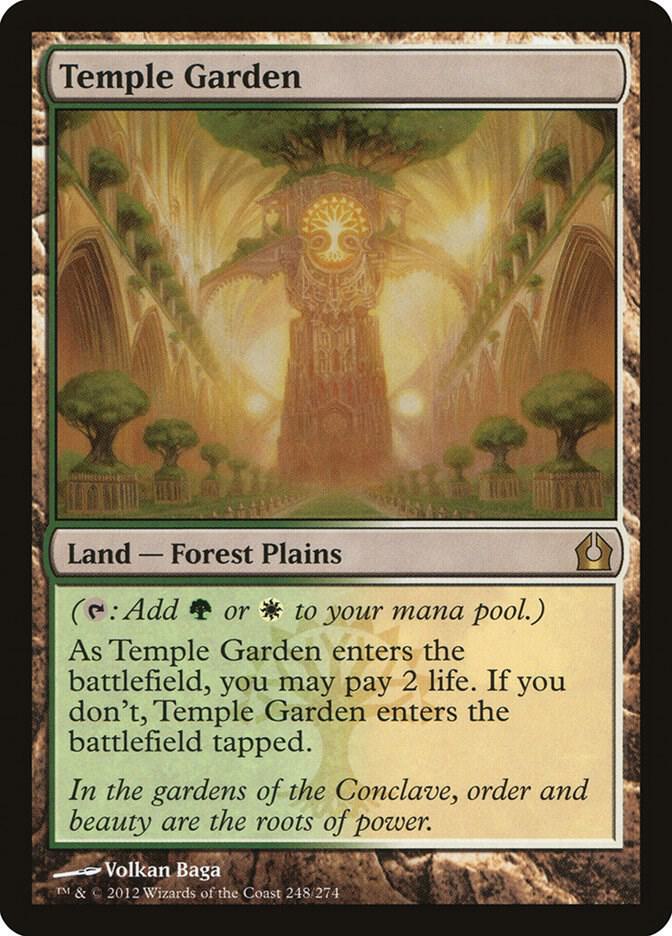 Temple Garden - Return to Ravnica #248
