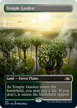 Temple Garden - Unfinity #281 BORDERLESS