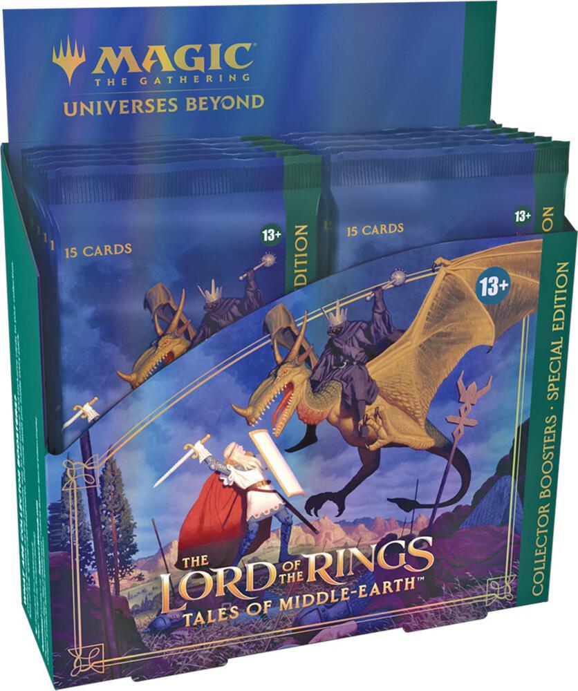 The Lord of the Rings Tales of Middle Earth Collector Booster Box SPECIAL EDITION