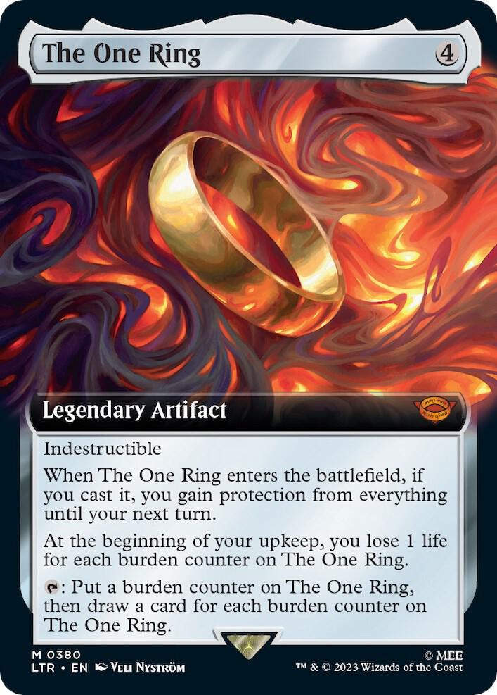The One Ring - Universes Beyond: The Lord of the Rings Tale of Middle-Earth #380 BORDERLESS