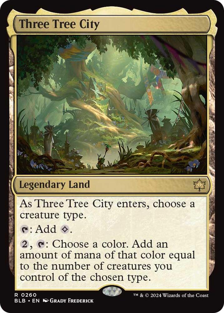Three Tree City - Bloomburrow #260