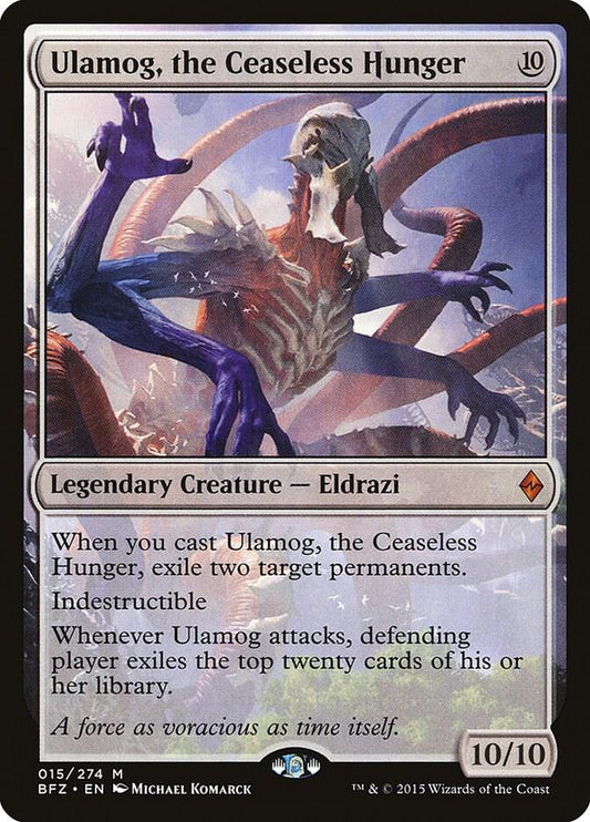 Ulamog the Ceaseless Hunger - Battle for Zendikar #015