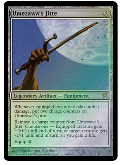 Umezawa's Jitte - Betrayers of Kamigawa FOIL #163