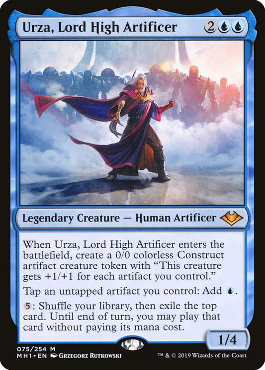 Urza, Lord High Artificer - Modern Horizons #075