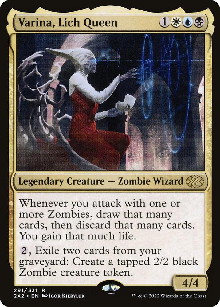 Varina, Lich Queen - Double Masters 2022 #291