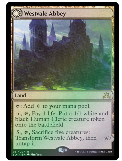 Westvale Abbey - Shadows Over Innistrad #281 FOIL