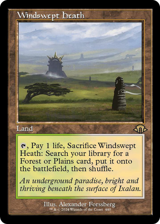 Windswept Heath - Modern Horizons 3 #440 RETRO FRAME