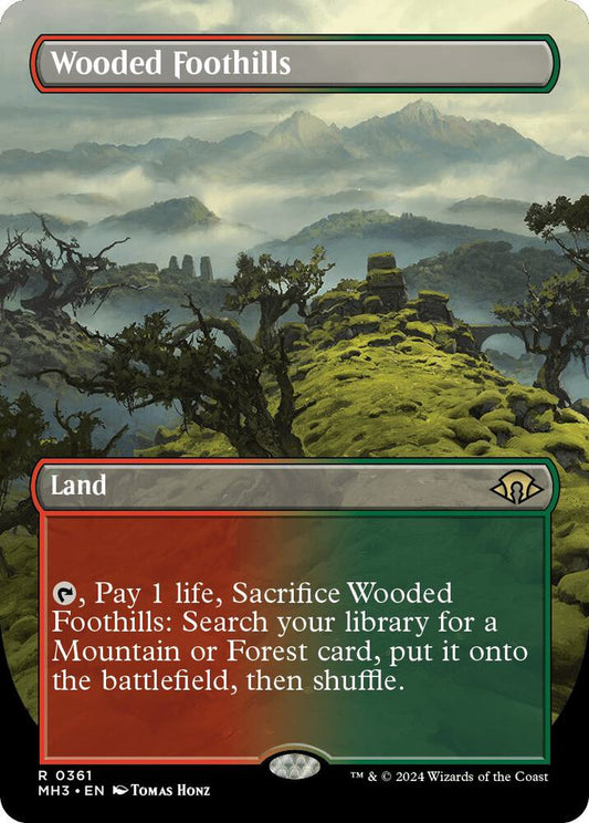 Wooded Foothills - Modern Horizons 3 #361 BORDERLESS