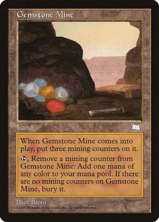 Gemstone Mine - Weatherlight (MP condition)
