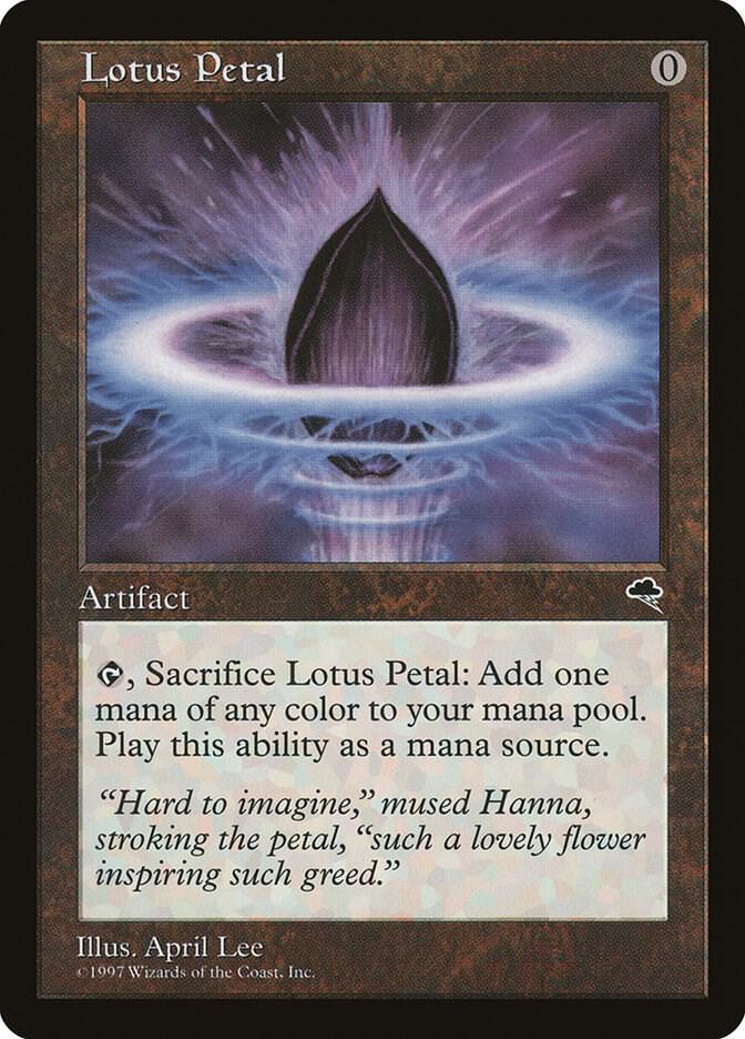 Lotus Petal - Tempest (MP condition)