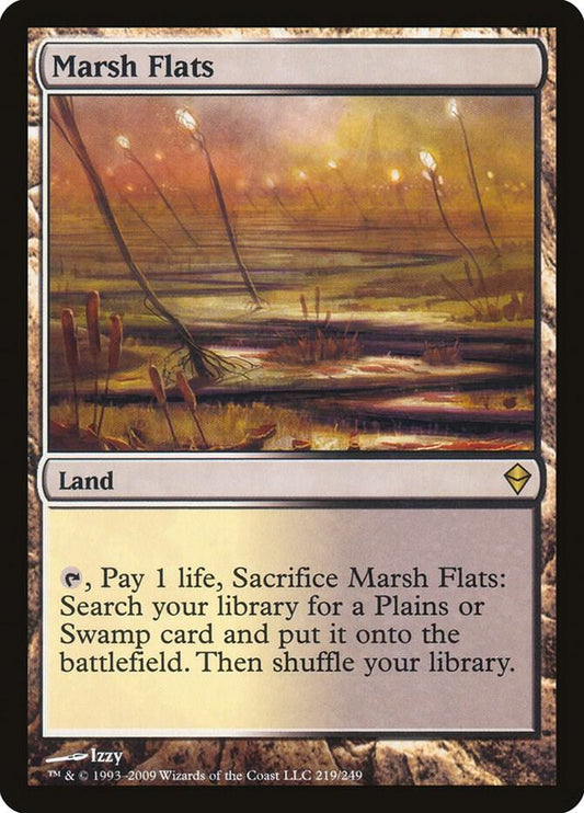 Marsh Flats - Zendikar #219
