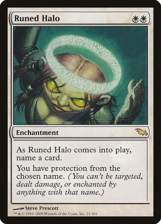 Runed Halo - Shadowmoor #021