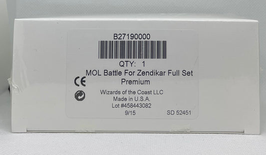 Battle for Zendikar Factory Sealed Complete Set PREMIUM