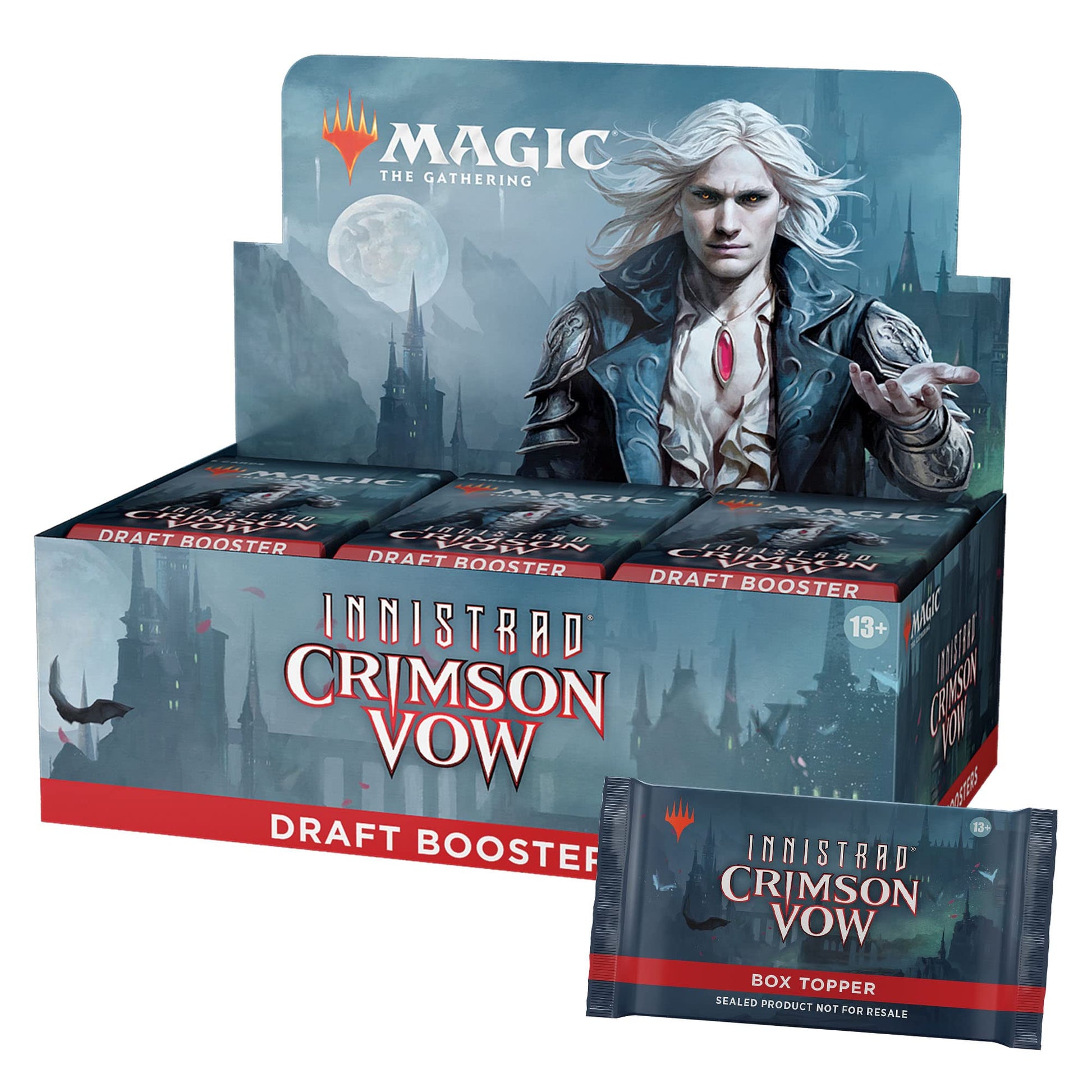 how many mythics in a draft booster box Innistrad Crimson Vow Draft Booster Box