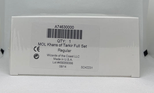 Khans of Tarkir Factory Sealed Complete Set REGULAR