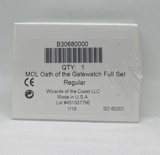 Oath of the Gatewatch Factory Sealed Complete Set REGULAR