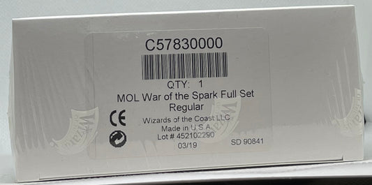 War of the Spark Factory Sealed Complete Set REGULAR